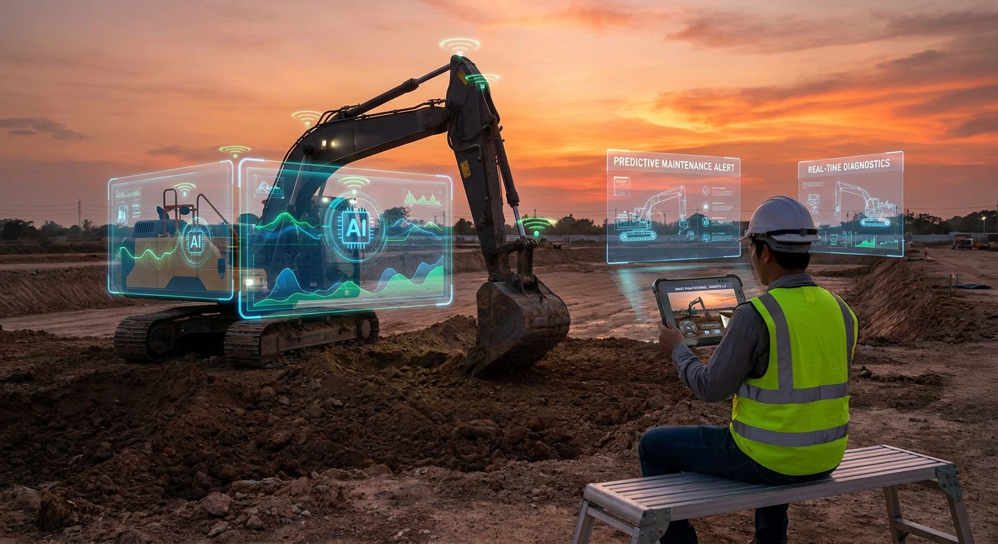 Digital Transformation in Heavy Equipment: Automation, AI, and Predictive Maintenance